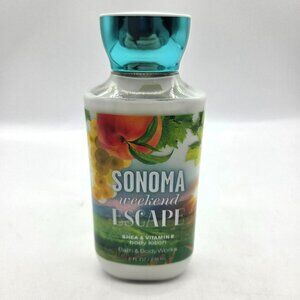 Bath & Body Works Sonoma Weekend Escape body Lotion 8 Fl oz bottle